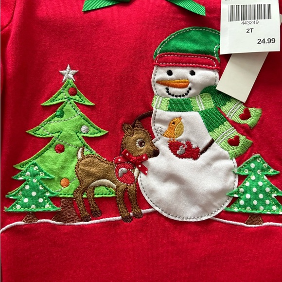 NWT 2T Holiday Cheer girls Christmas Set - Picture 3 of 6